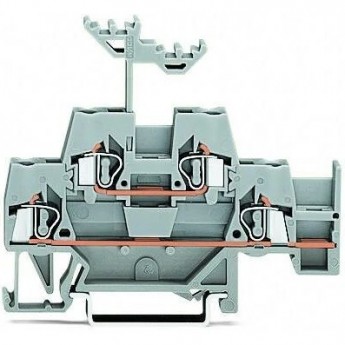 Двухуровневые проходные клеммы WAGO CAGE CLAMP® для DIN-рейки 2.5 мм 1132823 Двухуровневые проходные клеммы WAGO CAGE CLAMP® для DIN-рейки 2.5 мм 1132823