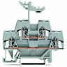 Двухуровневые проходные клеммы WAGO CAGE CLAMP® для DIN-рейки 2.5 мм 1132824