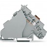 Клеммы питания исполнительного устройства WAGO CAGE CLAMP® 2.5 мм серые 1132826
