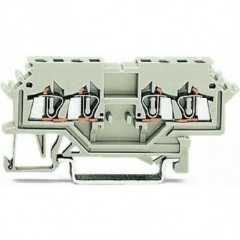 Двухпотенциальные клеммы WAGO CAGE CLAMP® 1.5 мм для DIN-рейки Ex e II 1132942