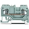 Клеммы проходные 2-проводные WAGO CAGE CLAMP® 1.5 мм для DIN-рейки 35 x 15 и 35 x 7.5 1132952