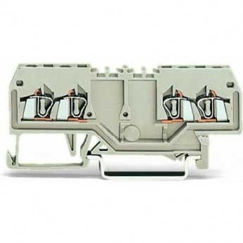 Двухпотенциальные клеммы WAGO CAGE CLAMP® 1.5 мм для исполнений Ex e II на DIN-рейку 1132971