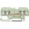 Клеммы проходные 4-проводные WAGO CAGE CLAMP® 1.5 мм для Ex e II 1132972