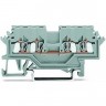 Клеммы проходные 4-проводные WAGO CAGE CLAMP® 1.5 мм для Ex i, синие 1132989