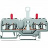 Клеммы с размыкателем WAGO CAGE CLAMP® 2-проводные тестовые для DIN-рейки 35 мм 2.5 мм 1133030