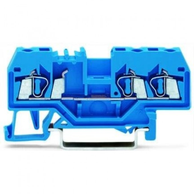 Клеммы проходные 3-проводные WAGO CAGE CLAMP® 2.5 мм для Ex i 1133041
