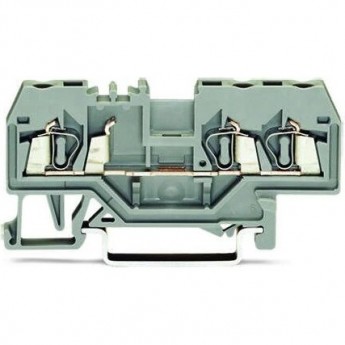 3-проводные проходные клеммы WAGO CAGE CLAMP® 2.5 мм для DIN-рейки, центральная маркировка 1133043 3-проводные проходные клеммы WAGO CAGE CLAMP® 2.5 мм для DIN-рейки, центральная маркировка 1133043