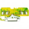 Клеммы WAGO CAGE CLAMP® 4-проводные экранированные 2.5 мм для DIN-рейки 1133044