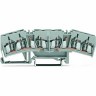 Двухпотенциальные клеммы WAGO CAGE CLAMP® 2.50 мм для DIN-рейки 35x15 и 35x7.5 1133048