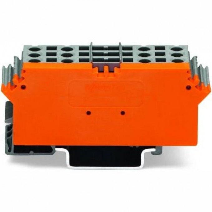 Клеммы для сменных модулей WAGO 6-полюсные 4-проводные CAGE CLAMP® 2.5 мм серые 1133067