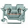 Клеммы проходные 2-проводные WAGO CAGE CLAMP® 2.5 мм для DIN-рейки Ex e II 1133070