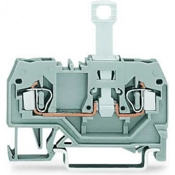 Клеммы с размыкателем 2-проводные WAGO CAGE CLAMP® для DIN-рейки 35x15/35x7.5 мм 2.5 мм синие 1133076 Клеммы с размыкателем 2-проводные WAGO CAGE CLAMP® для DIN-рейки 35x15/35x7.5 мм 2.5 мм синие 1133076