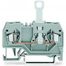 Клеммы с размыкателем 2-проводные WAGO CAGE CLAMP® для DIN-рейки 35x15/35x7.5 мм 2.5 мм синие 1133076