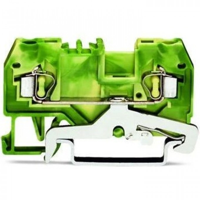 Клеммы с заземлением WAGO CAGE CLAMP® 2-проводные 2.5 мм для DIN-рейки Ex e II 1133079