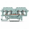 Клеммы проходные 4-проводные WAGO CAGE CLAMP® 2.5 мм для DIN-рейки Ex e II 1133093