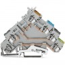 Клеммы WAGO 4-проводные с датчиком и заземляющим контактом CAGE CLAMP® 2.5 мм 1133143