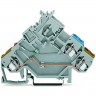 2-проводная клемма WAGO CAGE CLAMP® для исполнительных устройств с красным светодиодом и диодом 1N4007, 2.5 мм 1133157