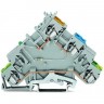 Клемма питания датчика WAGO 4-проводная PNP с зеленым светодиодом CAGE CLAMP® 2.5 мм 1133162