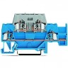Двухуровневые клеммы WAGO CAGE CLAMP® для DIN-рейки 35x15 и 35x7.5 мм 2.5 мм 1133183