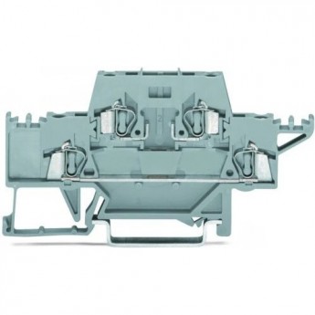Двухуровневые клеммы для DIN-рейки WAGO CAGE CLAMP® 2.5 мм серые 1133187 Двухуровневые клеммы для DIN-рейки WAGO CAGE CLAMP® 2.5 мм серые 1133187