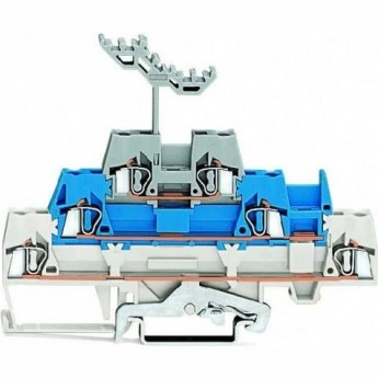 Трехуровневые проходные клеммы WAGO CAGE CLAMP® для DIN-рейки 2.5 мм 1133199 Трехуровневые проходные клеммы WAGO CAGE CLAMP® для DIN-рейки 2.5 мм 1133199