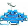 Трехуровневые проходные клеммы WAGO CAGE CLAMP® для DIN-рейки 2.5 мм 1133206