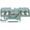 4-проводные проходные клеммы WAGO CAGE CLAMP® 2.5 мм для DIN-рейки 1133212
