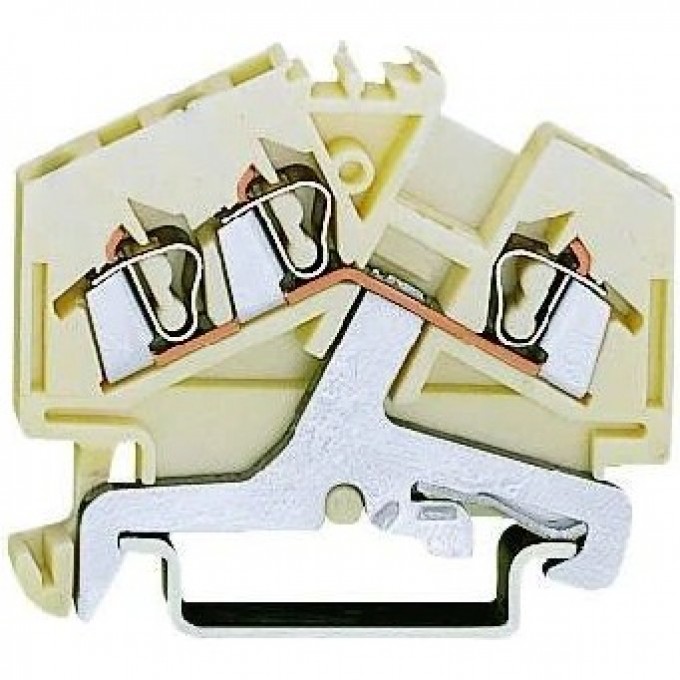 Клеммы 3-проводные экранированные WAGO CAGE CLAMP® 2.5 мм для DIN-рейки 1133239
