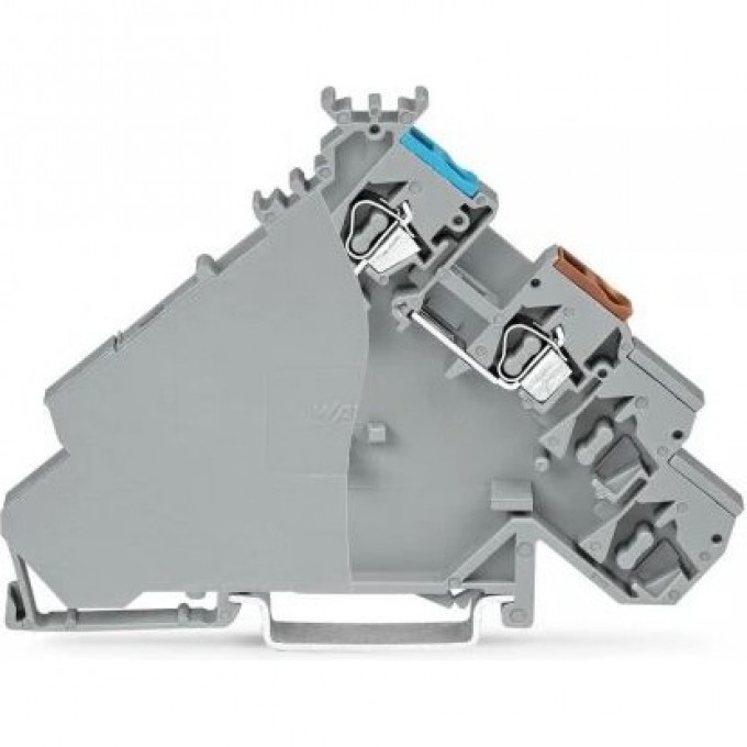 Клеммы питания датчика WAGO CAGE CLAMP® 4-проводные 2.5 мм серые 1133252