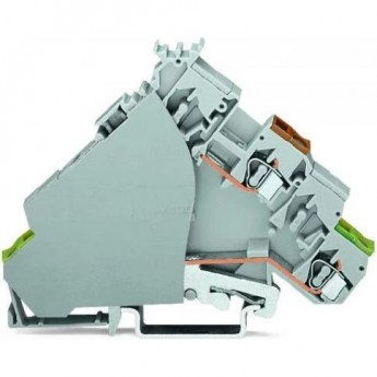 Клеммы питания исполнительного устройства WAGO CAGE CLAMP® 2-проводные 2.5 мм серые 1133254 Клеммы питания исполнительного устройства WAGO CAGE CLAMP® 2-проводные 2.5 мм серые 1133254