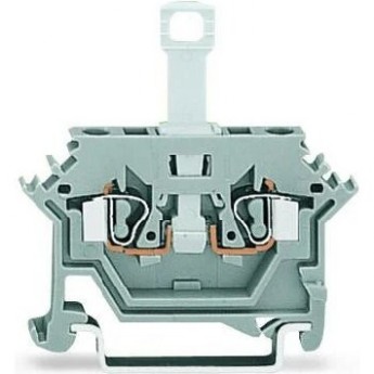Клеммы с размыкателем WAGO CAGE CLAMP® 2-проводные для DIN-рейки 35 x 15 и 35 x 7,5 мм 2,5 мм синие 1133266 Клеммы с размыкателем WAGO CAGE CLAMP® 2-проводные для DIN-рейки 35 x 15 и 35 x 7,5 мм 2,5 мм синие 1133266