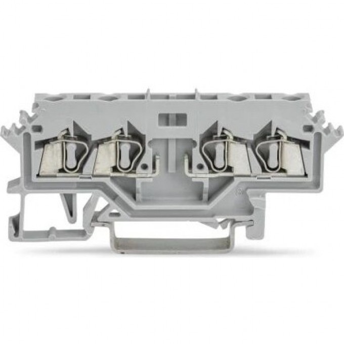 Клеммы базовые 4-проводные WAGO CAGE CLAMP® для DIN-рейки 35x15 и 35x7.5, 2.5 мм 1133275