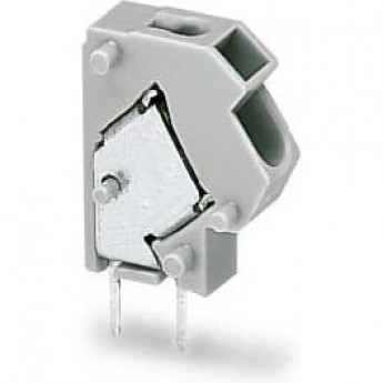 Наборная клемма на печатную плату WAGO PUSH WIRE® 1-полюсная шаг 5/5.08 мм 1134613 Наборная клемма на печатную плату WAGO PUSH WIRE® 1-полюсная шаг 5/5.08 мм 1134613
