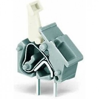 Наборная клемма на печатную плату WAGO CAGE CLAMP® нажимная кнопка шаг 7.5/7.62 мм 1-полюсная 1134659