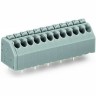 Клемма на печатную плату WAGO Push-in CAGE CLAMP® 4-полюсная шаг 3.5 мм синяя 1134933