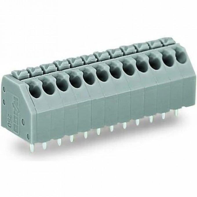 Клемма на печатную плату WAGO Push-in CAGE CLAMP® 22-полюсная шаг 3.5 мм синяя 1134952