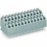 Двухуровневая клемма на печатную плату WAGO Push-in CAGE CLAMP® 1.5 мм, шаг 5 мм, 2x4-полюсов 1135208