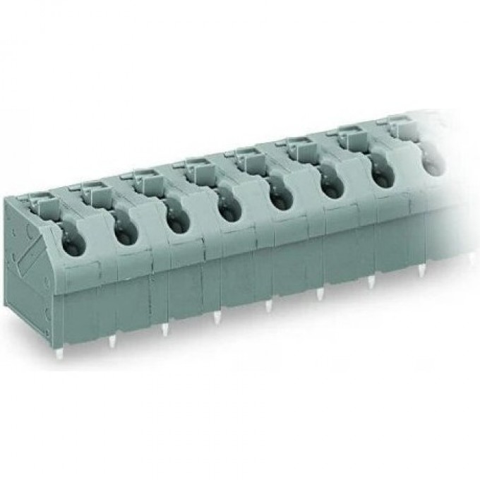 Клемма на печатную плату WAGO Push-in CAGE CLAMP® 3-полюсная шаг 7.5 мм 1.5 мм² синяя 1135396