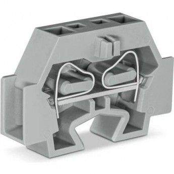 Компактные 2-проводные концевые клеммы WAGO CAGE CLAMP® 4 мм серые 1135446 Компактные 2-проводные концевые клеммы WAGO CAGE CLAMP® 4 мм серые 1135446