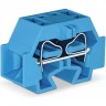 Клеммы концевые 4-проводные WAGO CAGE CLAMP® 4 мм для Ex i синие 1135459