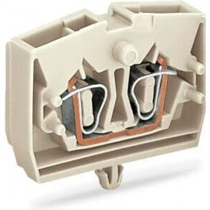 Клеммы 2-проводные WAGO CAGE CLAMP® Ex e II для толщины пластины 0..2 мм 1135564