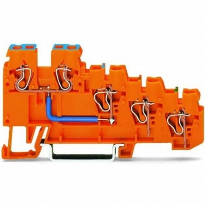 Клеммы питания датчика WAGO 4-проводные CAGE CLAMP® 2.5 мм оранжевые 1135765
