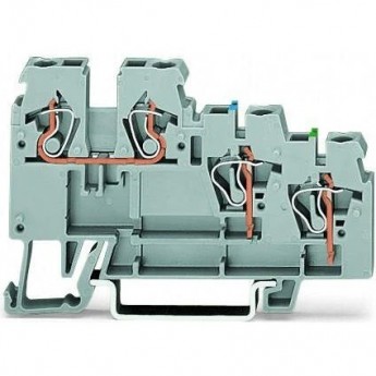 3-проводные клеммы для подключения исполнительных устройств WAGO CAGE CLAMP® 2.5 мм 1135767 3-проводные клеммы для подключения исполнительных устройств WAGO CAGE CLAMP® 2.5 мм 1135767