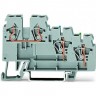 3-проводные клеммы для подключения исполнительных устройств WAGO CAGE CLAMP® 2.5 мм 1135767