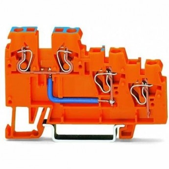 Клеммы питания датчика WAGO 3-проводные CAGE CLAMP® 2.5 мм оранжевые 1135772 Клеммы питания датчика WAGO 3-проводные CAGE CLAMP® 2.5 мм оранжевые 1135772