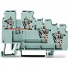 Клеммы с датчиком WAGO CAGE CLAMP® 3-проводные 2.5 мм серые 1135776