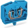 Клемма 2-проводная WAGO CAGE CLAMP® для Ex i, 2.5 мм², синяя 1135905