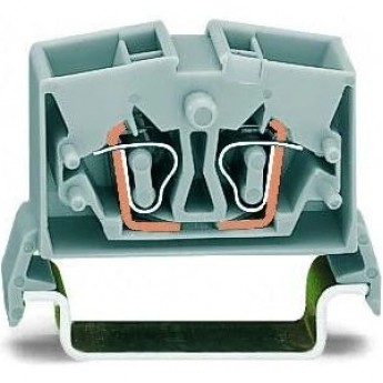Клеммы проходные 4-проводные миниатюрные WAGO CAGE CLAMP® 2.5 мм с возможностью тестирования, оранжевые 1135964 Клеммы проходные 4-проводные миниатюрные WAGO CAGE CLAMP® 2.5 мм с возможностью тестирования, оранжевые 1135964