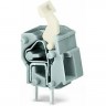 Наборная клемма на печатную плату WAGO CAGE CLAMP® с нажимной кнопкой, шаг 7.5/7.62 мм, 1-полюсная 1136153