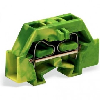 Клемма концевая 2-проводная WAGO CAGE CLAMP® 2.5 мм желто-зеленая 1136325